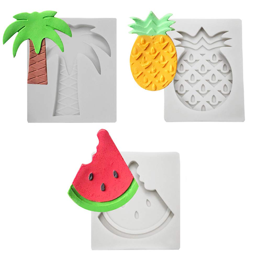 1 Pasteque De Noix De Coco Arbre Moule A Gateau En Silicone Fondant Moule A Pate A Sucre Ananas Zmigrapddn Antiadhesive Moule A Cake Patisserie Ustensiles A Patisserie Napravi Rs