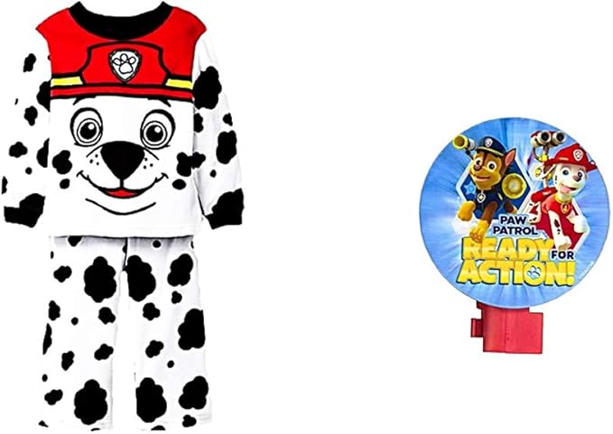 paw patrol fleece pajamas