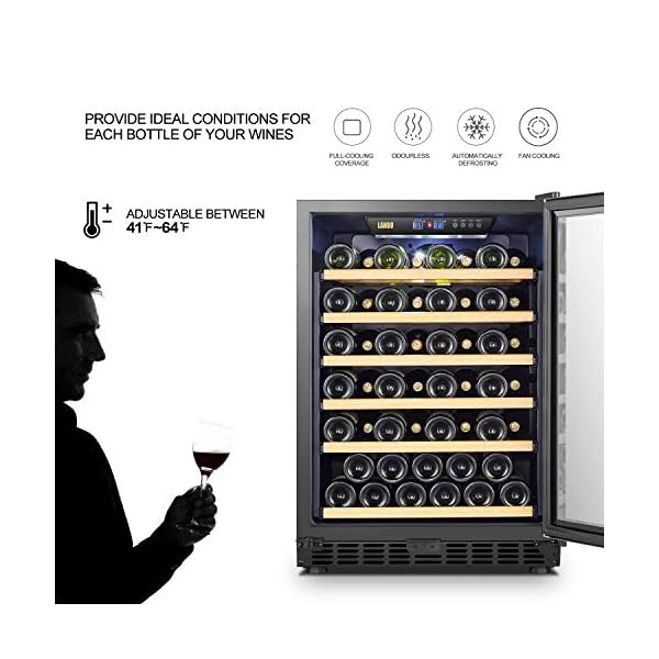 Lanbo-Built-in-Compressor-Wine-Fridge-Cooler-With-Reversible-Door-52-Bottles