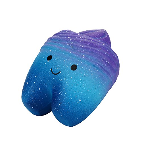 Hot Sale!! Squishy Toy, ZOMUSAR 10cm Galaxy Teeth Cake Scented Squishies Slow Rising Squeeze Toys Collection Toy (AS Show)