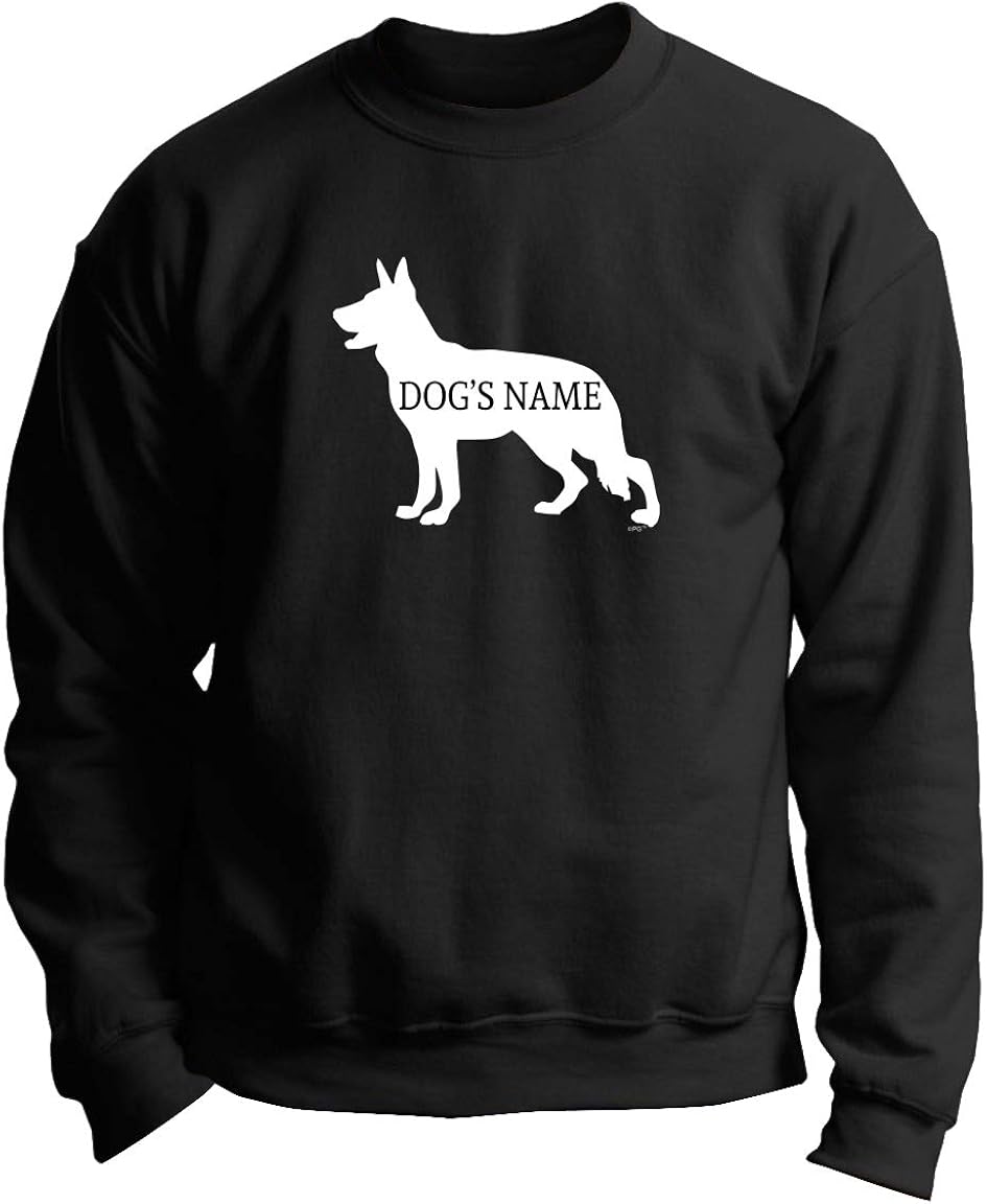 Amazon Dog Gifts Custom Name German Shepherd Sweatshirt