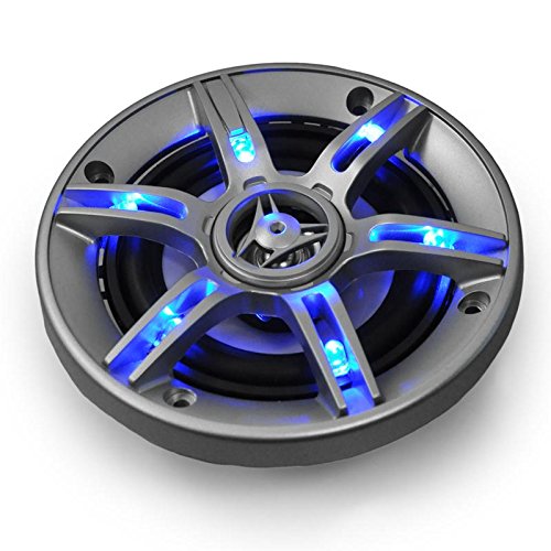 auna Car HiFi Sound System Beat Pilot FX411 Speaker Amplifier Set