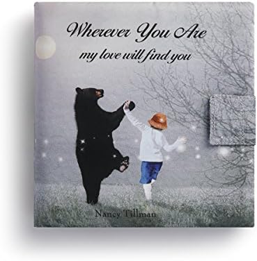 DEMDACO Wherever You Are Dancing Bear Midnight Forest Children's Plush Soft Book Toy
