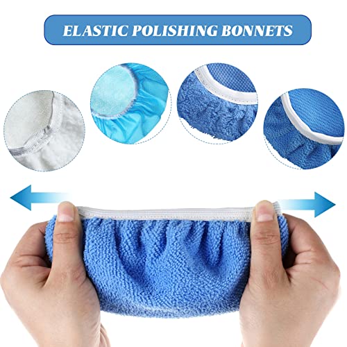 30 Pcs Orbital Buffer 56 Inch Waxers Set Car Polisher