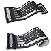 Tekit 2.4GHZ Wireless Waterproof Flexible Roll Up Silicone Rubber Keyboard