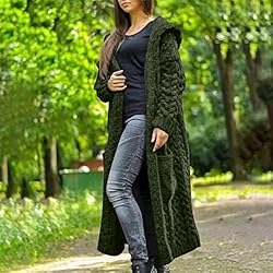 ADJHDFH Cardigan With Pockets For Women Blue Womens