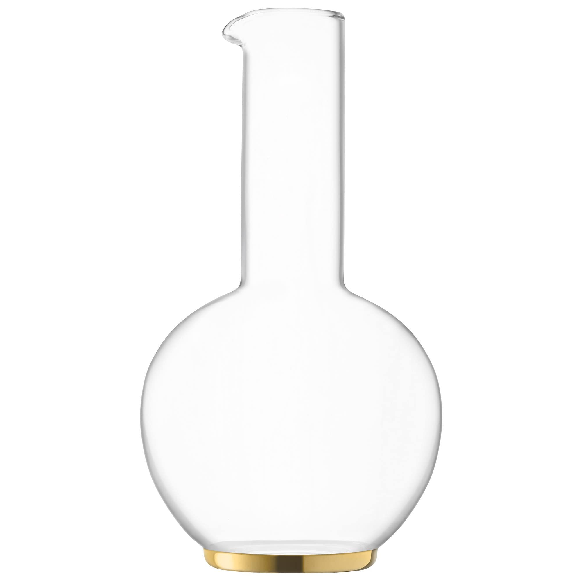 LSA International Luca Carafe 1.5L Gold| 1 Unit | Mouthblown & Handmade Glass | LC07 — image 1