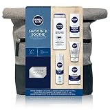 NIVEA Men Dapper Duffel Gift Set - 5 Piece Collection Of On-The-Go Grooming Needs with Travel Bag Included