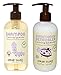 Little Twig All Natural Organic Calming Lavender Hypoallergenic Baby Shampoo & Wash and Conditioning Detangler With Tea Tree Essential Oil, Calendula & Lemon For Aromatherapy & Sleep, 8.5 fl oz each