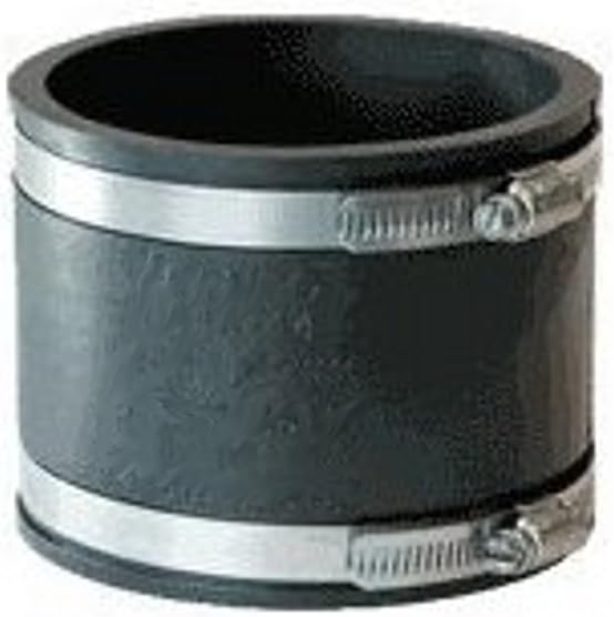 Mission Rubber 105633 MR56 33 Flex-Seal Coupling, 3-Inch Plastic/Cast-Iron to 3-Inch Plastic/Cast-Iron