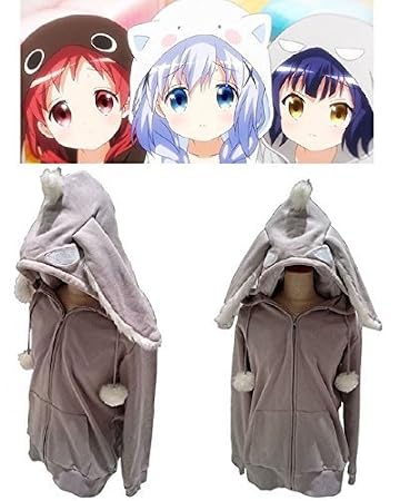 Amazon ご注文はうさぎですか ごちうさ ポポロン パーカー