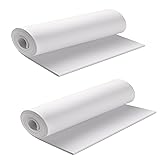 2-Pack White Eva Foam Sheets roll, Premium eva