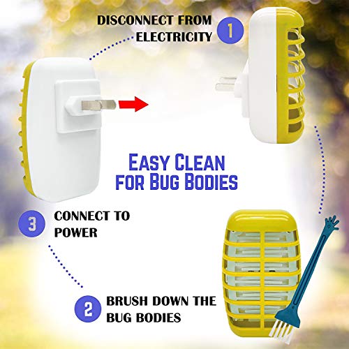 Bug Zapper 2020 New Electronic Mosquito Insect Killer Night Light