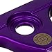 Caliber Trucks Cal II 44° RKP Longboard Trucks - Set of Two (Satin Purple w/o Bearings)
