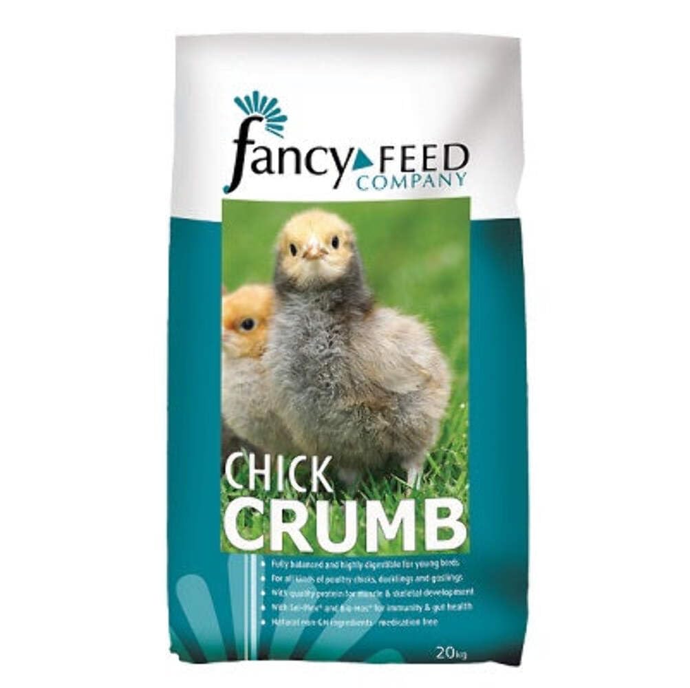 Fancy Feeds Chick Crumb Complete Young Poultry feed, 20 kg