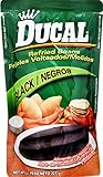 Ducal Refried Black Beans Pouch, 8 Ounce (Pack of 24)