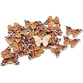 WsjiaboFux 10Pcs Orange 21x15mm Colorful Butterfly Charms Pendant Enamel Metal Small Charms Necklace Bracelet For DIY Jewelry Making Accessories Charms Beading and Jewelry Making