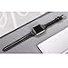 Secbolt Leather Bands Compatible with Apple Watch Band 38mm 40mm 41mm Iwatch SE Series 9 8 7 6 5 4 3 2 1 Slim Replacement Wristband Strap Stainless Steel Buckle, Black