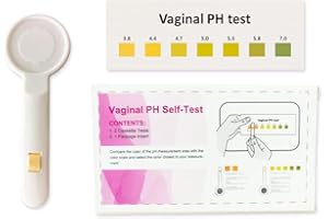 Vaginal pH Test Strips, Feminine Health Vaginal pH Test Strips Kits for Bacterial Vaginitis, Trichomonas Vaginitis, pH Balanc