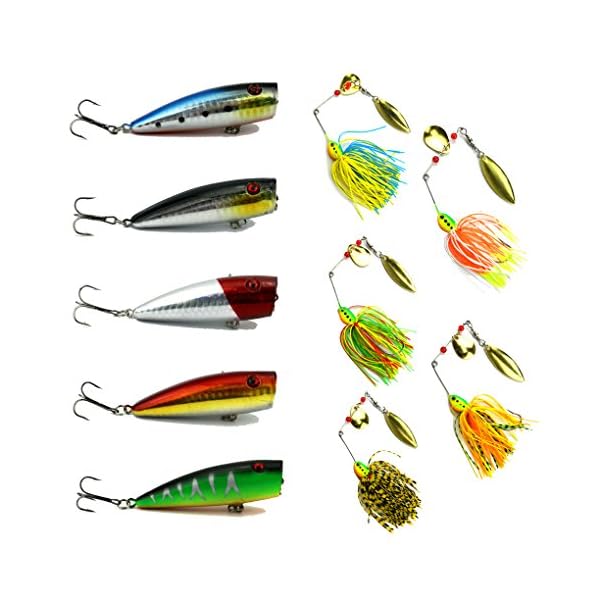 Zooshine-Mini-Fishing-Hard-Spinner-Lure-Spinnerbait-Pike-Bass