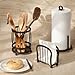 InterDesign York Houseware, Napkin Holder for Kitchen Countertops, Table - Bronze