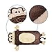 Catalonia Monkey Blanket for Kids, Hooded Wearable Snuggle Tail Blanket, Super Soft Plush Sleeping Bags for Children Teens Boys Girls, All Seasons, Gift Idea