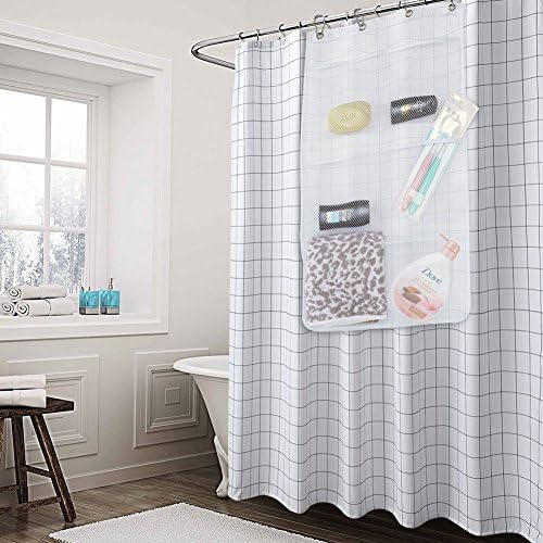CXP Storage Pocket Hanging net Space-Saving Bathroom Accessories Hanging Bathtub Mesh Home Induction Essential Artifact (white)