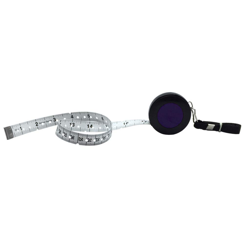 VISIONU Tape Measure 60'' / 150 cm with Black Rope, Purple
