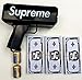 Rapid$Gun Money Gun Toy - Make it Rain Real Money Dispenser - Supreme Dollar Shooter - Paper Money Spray + 300 Prop Money + 2 Sets of Battery Included (Black, 9V Battery)