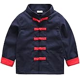 Mud Kingdom Boys Dress Coats Chinese New Year Tang Jacket