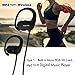 Ralyin MP3 Music Player Sport Wireless Headphones Bluetooth Earbuds Built in 8GB Memory Headset Sweatproof Earphones for Running Gym Workout Audifonos with Mic,Best Sound Walkman (Black)