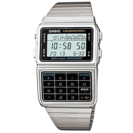 Casio DBC-611-1D Databank based on an 80s classic that was once state of the art. The watch you always wanted, but couldn't afford!