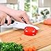 VOOV Professional 5 Piece Pure Ceramic Knife Set with Knife Block, Cutting Board and Matching Sheaths