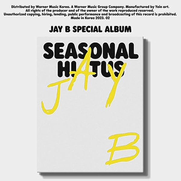 GOT7, JAY B, JB - GOT7 JAY B [ SOMO : FUME ] 1ST EP ALBUM