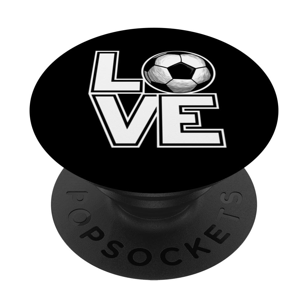 Futsal LOVE Funny Soccer Futsal Coach PopSockets Swappable PopGrip