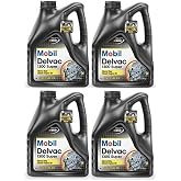 Mobil 1 112786 Delvac 1300 Super 15W-40 Diesel Engine Oil - 4 Gallon Pack