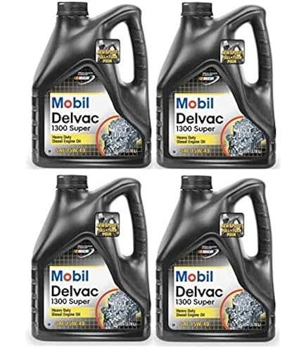 Amazon.com: Mobil (120429-6PK) Delvac 1300 Super 15W-40 Motor Oil