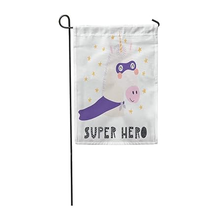 Amazon Com Tarolo Decoration Flag Animal Of Cute Funny Unicorn
