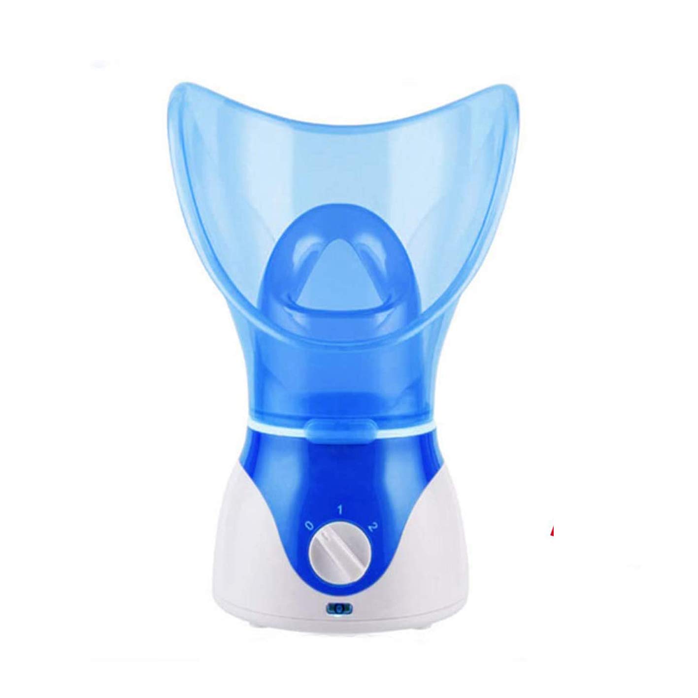 Amazon Com Facial Steamers Professional Steam Inhaler For Face Sauna Mask Moisturizer Sinuses With Aroma Diffuser Beauty And Care Blue Beauty