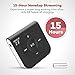 TaoTronics 15 Hour Bluetooth Receiver/Bluetooth Car Kit, TaoTronics Portable Wireless Audio Adapter 3.5mm Aux Stereo Output (Hands-Free Calling, Bluetooth 4.2, A2DP, CVC Noise Cancelling)