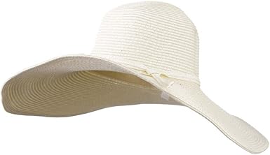 ivory wide brim hat