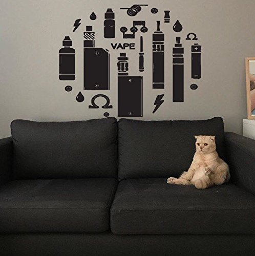 Amazon Com Vape Wall Decal Vape Shop Wall Sticker Smoke Wall