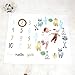 Kross Trends Woodlands Newborn Baby Milestone Photo Prop Blanket with Grapevine Frame for Capturing Monthly Pictures - Perfect 40