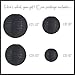 Just Artifacts Decorative Round Chinese Paper Lanterns 12pcs Assorted Sizes (Color: Black)