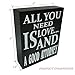 JennyGems Lawyer Gifts, All You Need is Love and a Good Attorney Wooden Sign, Lawyer Decor, Wall Hanging, Made in USA