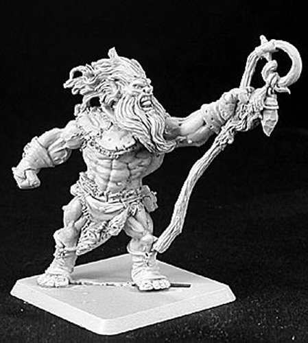Yagun Oog Reven Mage Miniature 25mm Heroic Scale Warlord Reaper Miniatures
