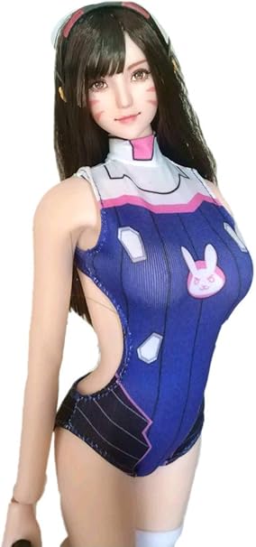 seamless female action figure
