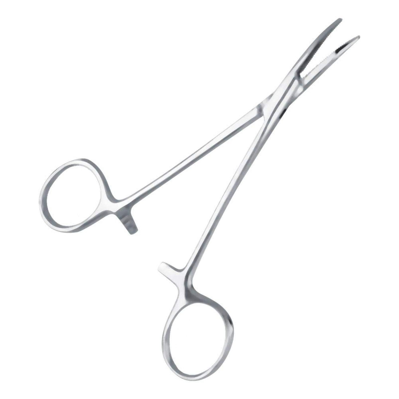 Pet Ear Hair Removal Tool, Stainless Steel Hair Puller Cat Ear Hair Trimmer Dog Hemostat Forceps Scissors Ear Hairs Tools Pet Ear Hair Grooming Tweezers Forceps for Dog Grooming Ear Cleaning(L)