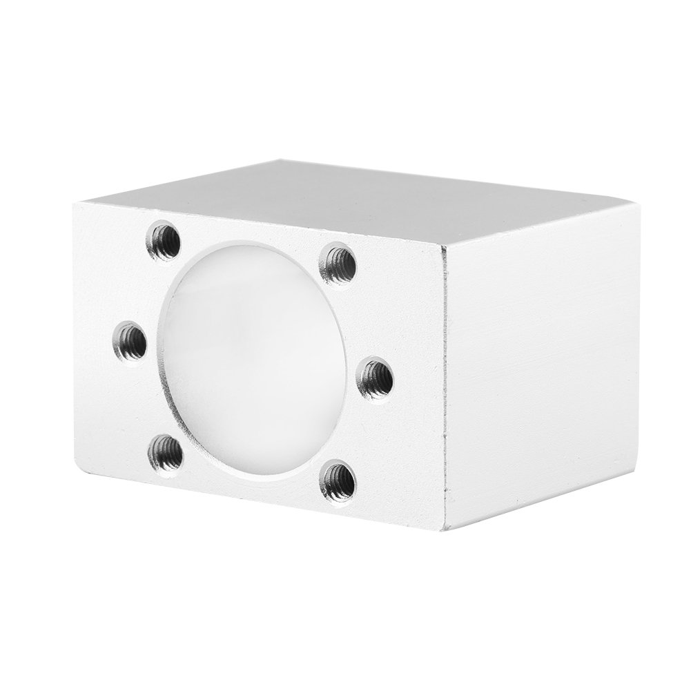 Ballscrew Nut Holder, Asixx Ballscrew Nut Housing Seat Mount Bracket Holder Fit For SFU1204 Ball Screws for 3D printing, CNC Lathe and more