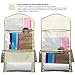 Clutter Keeper Deluxe Hanging Gift Wrap Storage Organizer (Extra Wide)